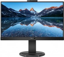 Монитор 23.8" Philips 243B9H black (IPS, 1920x1080, 178/178, 250cd/m2, 1000:1 (50M:1), 4ms, 75Hz, HAS, VGA, HDMI, DP, USB-C, USB-hub, Cam,MM) (243B9H)