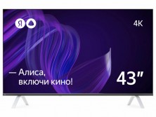 Телевизор 43" Яндекс YNDX-00071 с Алисой black (UHD, Smart TV, DVB-T/T2/C/S2) (YNDX-00071)