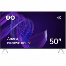 Телевизор 50" Яндекс YNDX-00072 с Алисой black (UHD, Smart TV, DVB-T/T2/C/S2) (YNDX-00072)