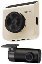 Видеорегистратор 70MAI 70MAI Dash Cam A400 + Rear Cam Set (A400-1),  белый