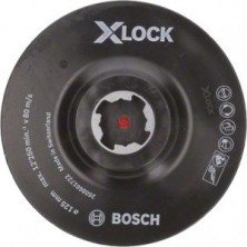 Тарелка опорная X-LOCK на липучке 125 мм Bosch 2608601722