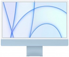 Моноблок Apple iMac 24" Retina 4,5K Blue (M1/8Gb/512Gb SSD/MacOs) (MGPL3B/A) английская клавиатура Нужен переходник на EU