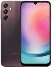 Смартфон Samsung Galaxy A24 SM-A245F 4/128Gb темно-красный (SM-A245FDRUCAU)